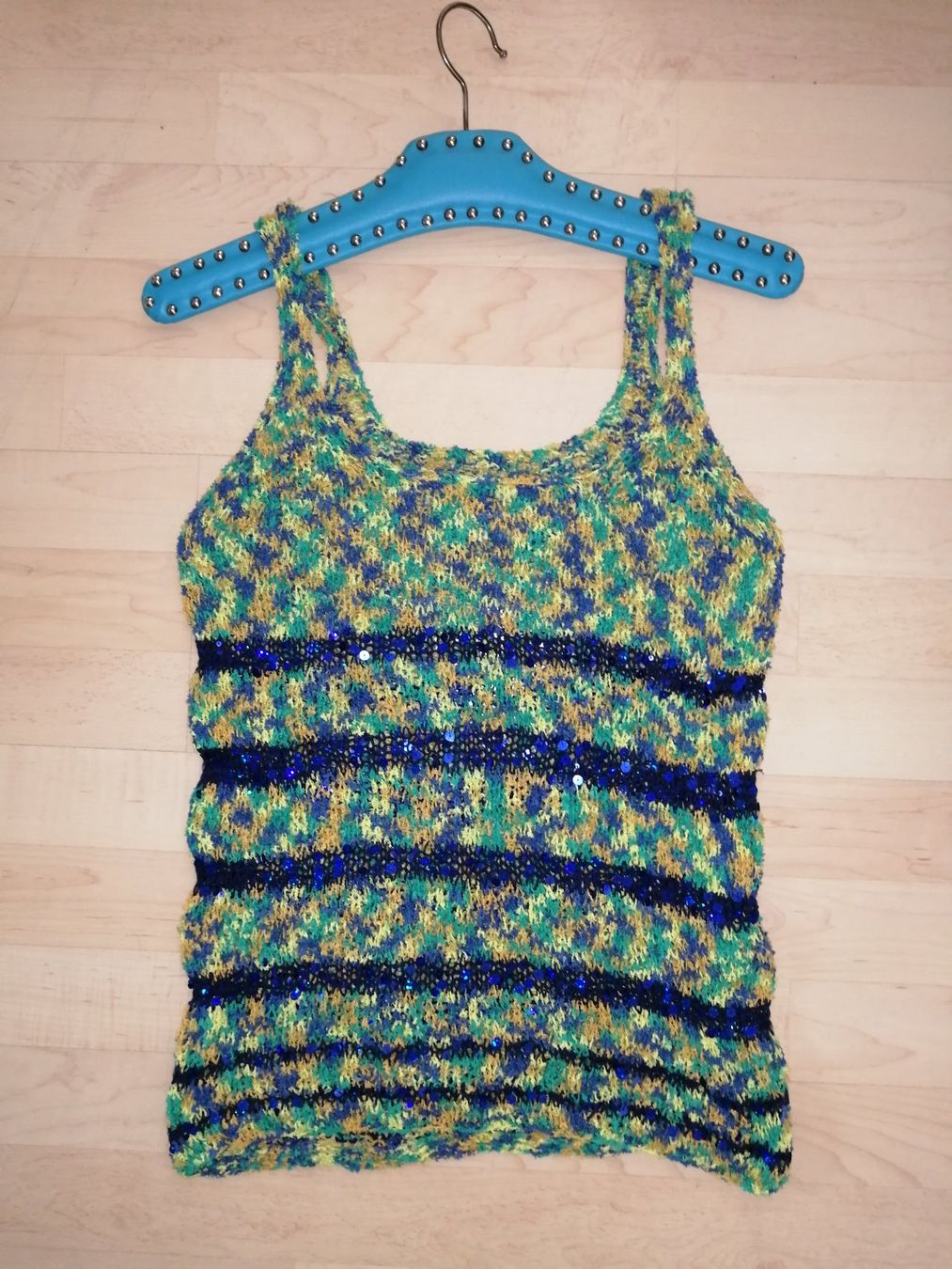 Top: Strick Tanktop Handstricken – Nuovo (secondo la descrizione) da Buchrain venduto da nat_pl5p 1