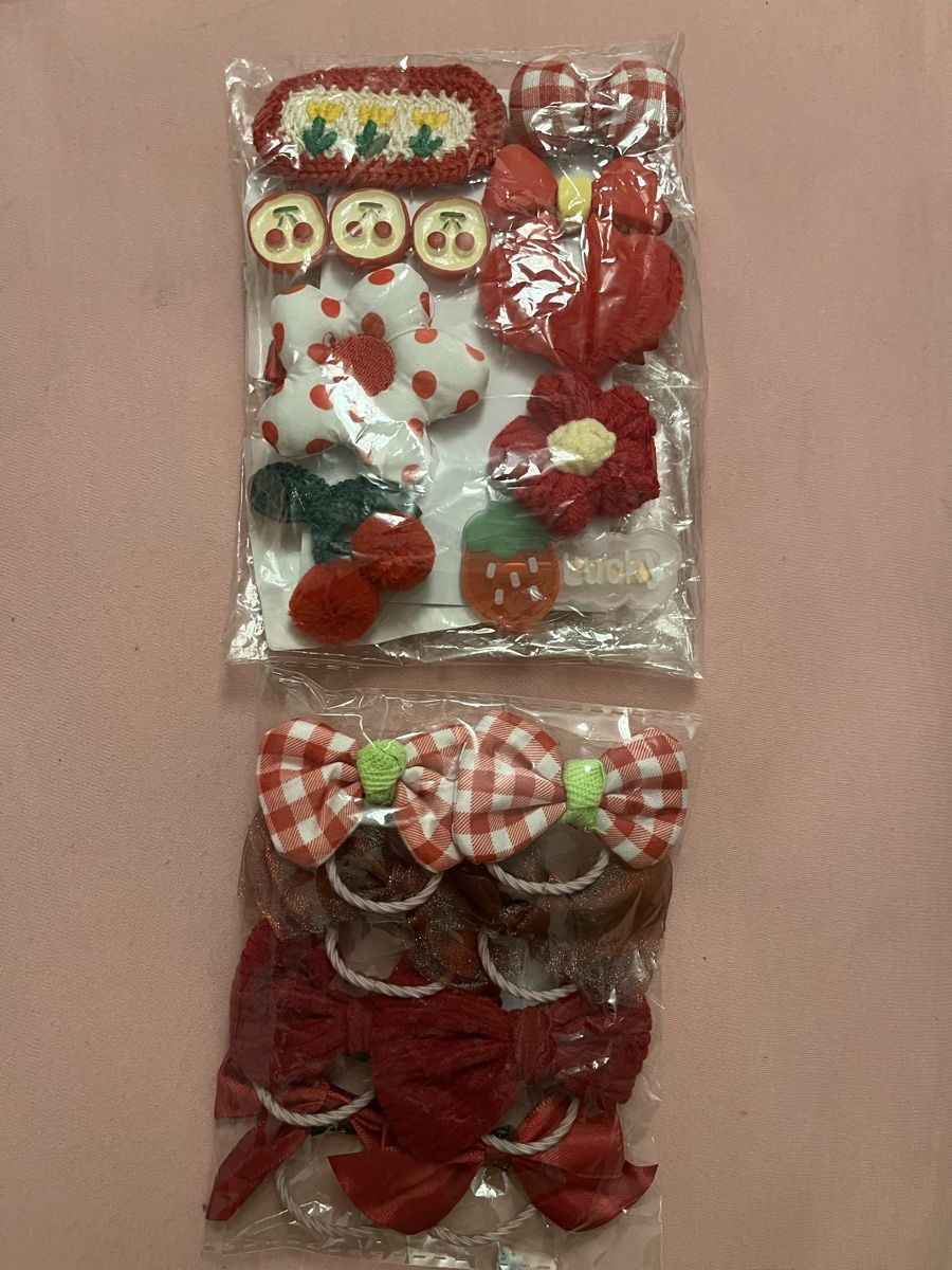 Haarschmuck: Haarschmuck-Set Rot.neu ungebraucht – Neu und originalverpackt aus Olten von sae_82z2 7
