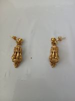 Orientarische Ohrringe Echt Gold