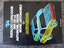 AUTOMOBIL REVUE KATALOG 1 9 8 4