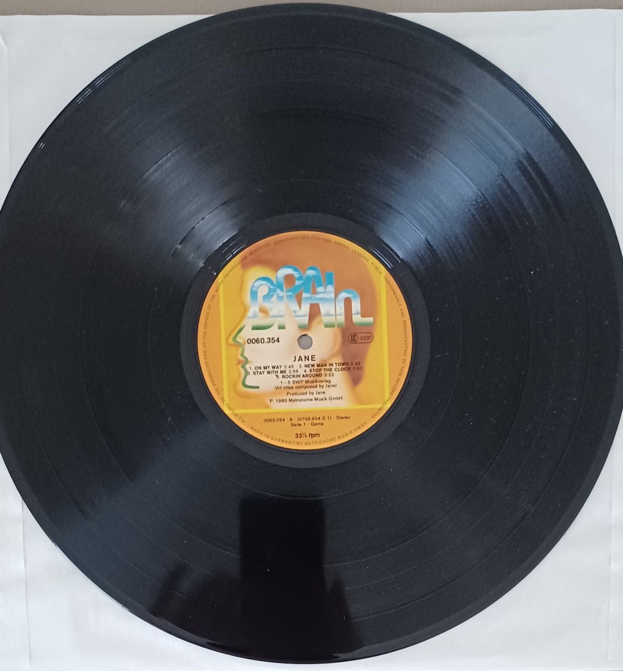 Vinyles: JANE 1980 - Krautrock / Prog Rock – D'occasion à Hägendorf par Plattenhardt 5