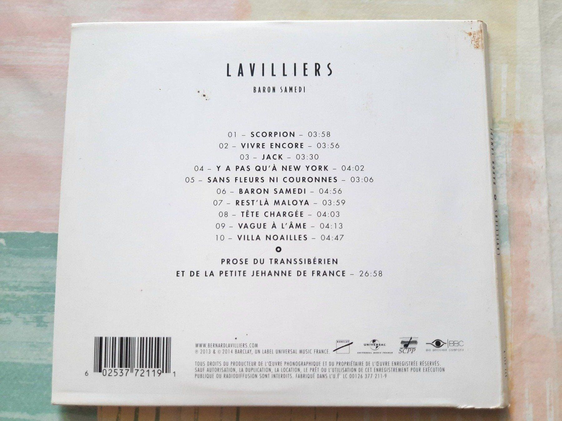 CDs: CD Lavilliers - Baron Samedi  – Gebraucht aus Pully von bro_n52j 1