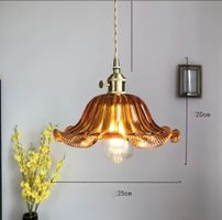 Lampe Suspendue  Style nordique moderne en pierre de verre