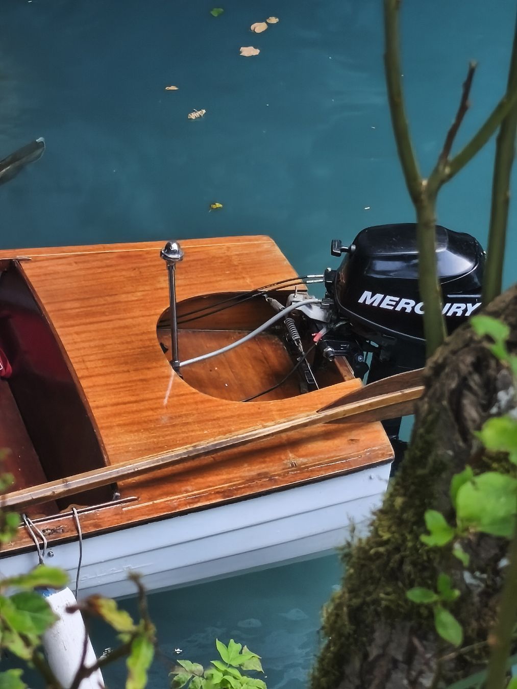 Klassisches Holzboot Abegglen jg 1974 mit Mercury Aussenbord (Gebraucht ...