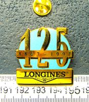 LONGINES 125YEARS 1867-1992 PIN ENAMEL GROSSS