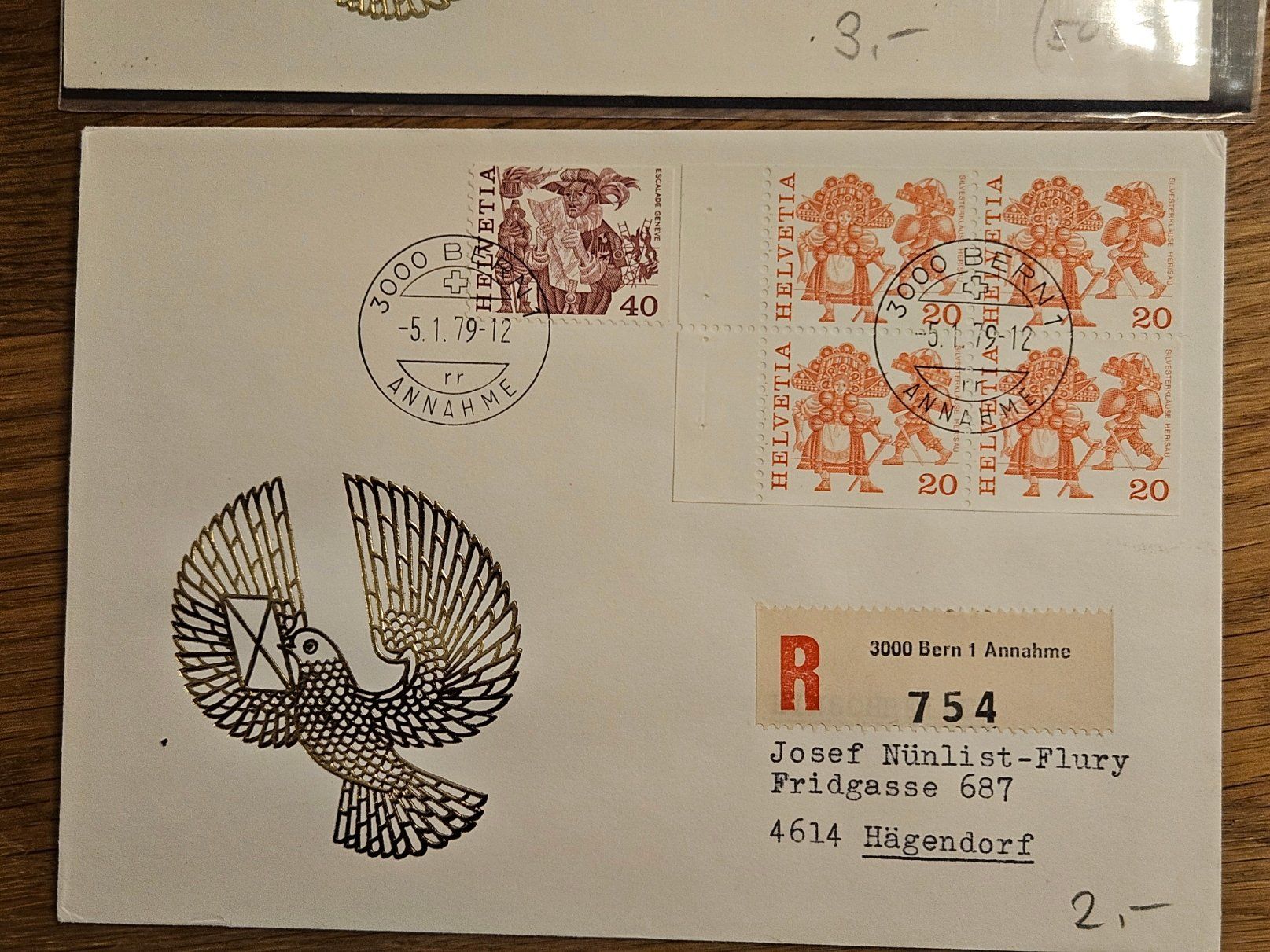 Tutti i francobolli: FDC MH 1979 (Kat 50.--) ab 4.-- – Usato da Buttikon SZ venduto da Marcelr 2