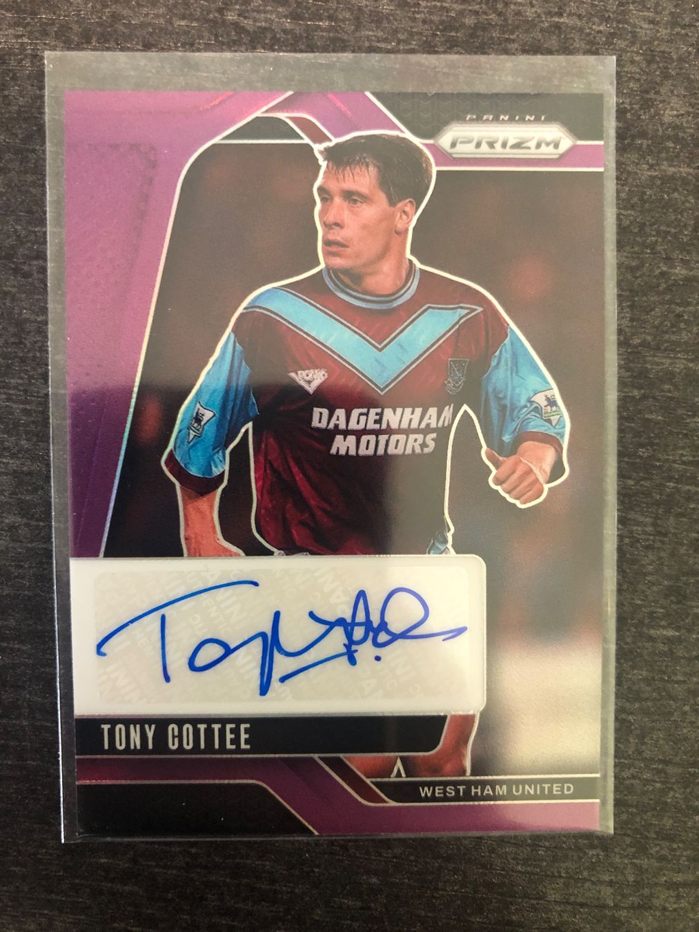 Panini Carte collezionabili: Panini Prizm Tony Cottee West ham Autogramm /25 – Usato da Wangenried venduto da Garagara