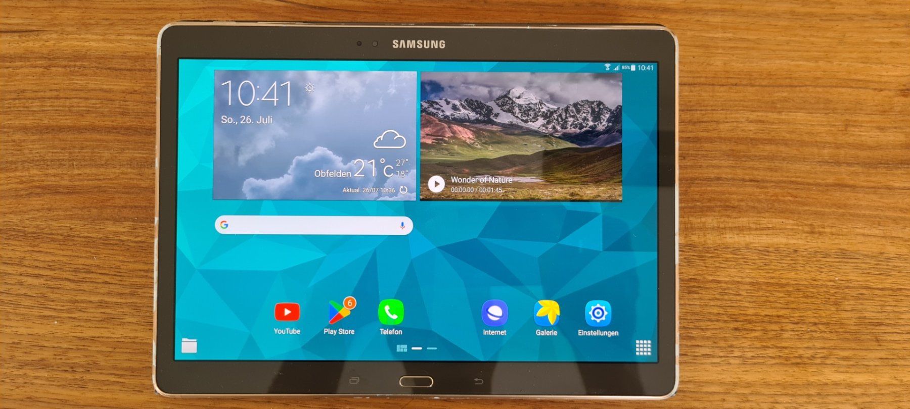 Samsung Tablet PC: Samsung Galaxy Tab-S – Defekt aus Mettmenstetten von swissric
