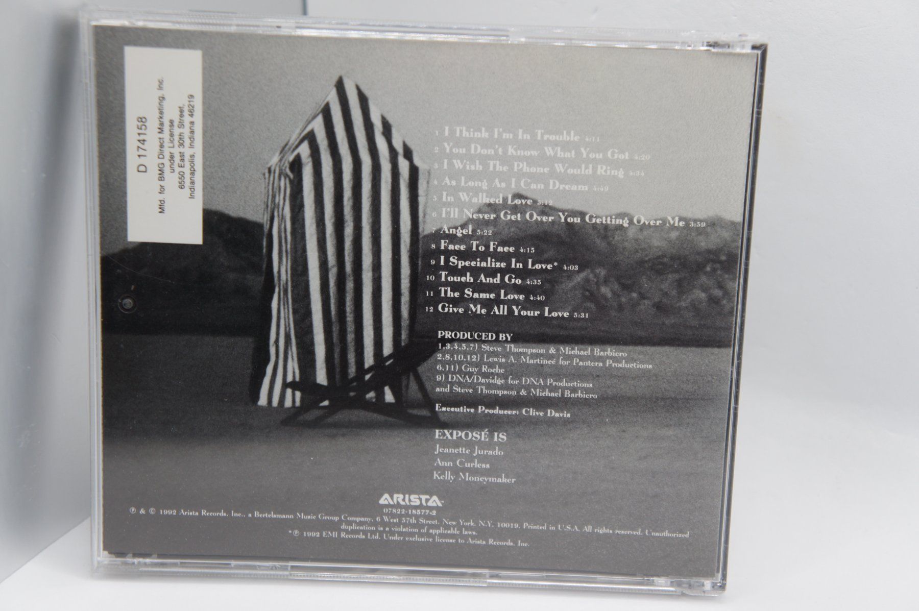 CD: CD Expose - Expose – Usato da Ernetschwil venduto da luisvonerni 1