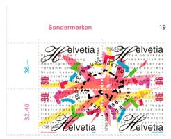 Sonderblock  1998 gestempelt