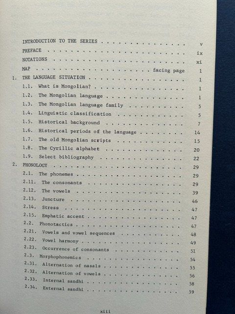 Libri: Mongolian Language Handbook, Nicholas Poppe – Usato da Bern venduto da oregonzwei 3