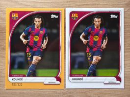 Soccer Jules Koundé 187/325 LIMITED BRONZE Team Set 2025