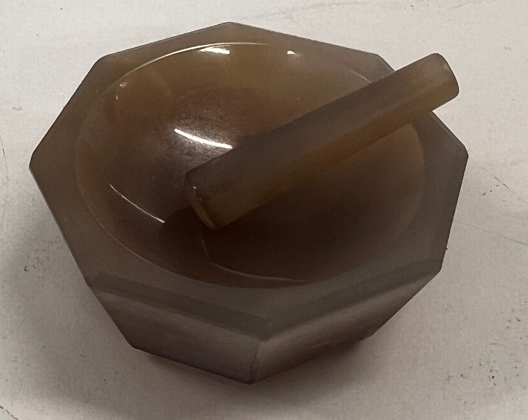 Altro per cucinare: Mörser Durchmesser ca. 6.3cm, H ca. 2.6cm mit Pistill – Usato da Niederdorf venduto da LeptonAG_Labor