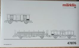 Märklin HO 47876 Set de 3 wagons de travaux des FS