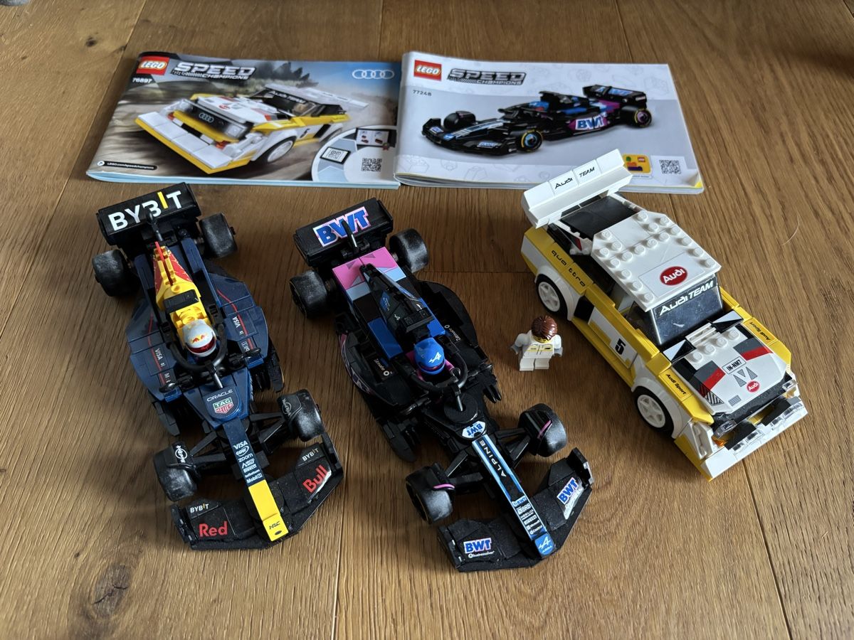 Lego Kit di costruzioni: Lot 3 voitures Lego speed  – Usato da Les Agettes venduto da stephe74