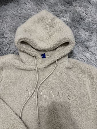 Jack & Jones Kapuzenpullover Teddy beige Grösse M