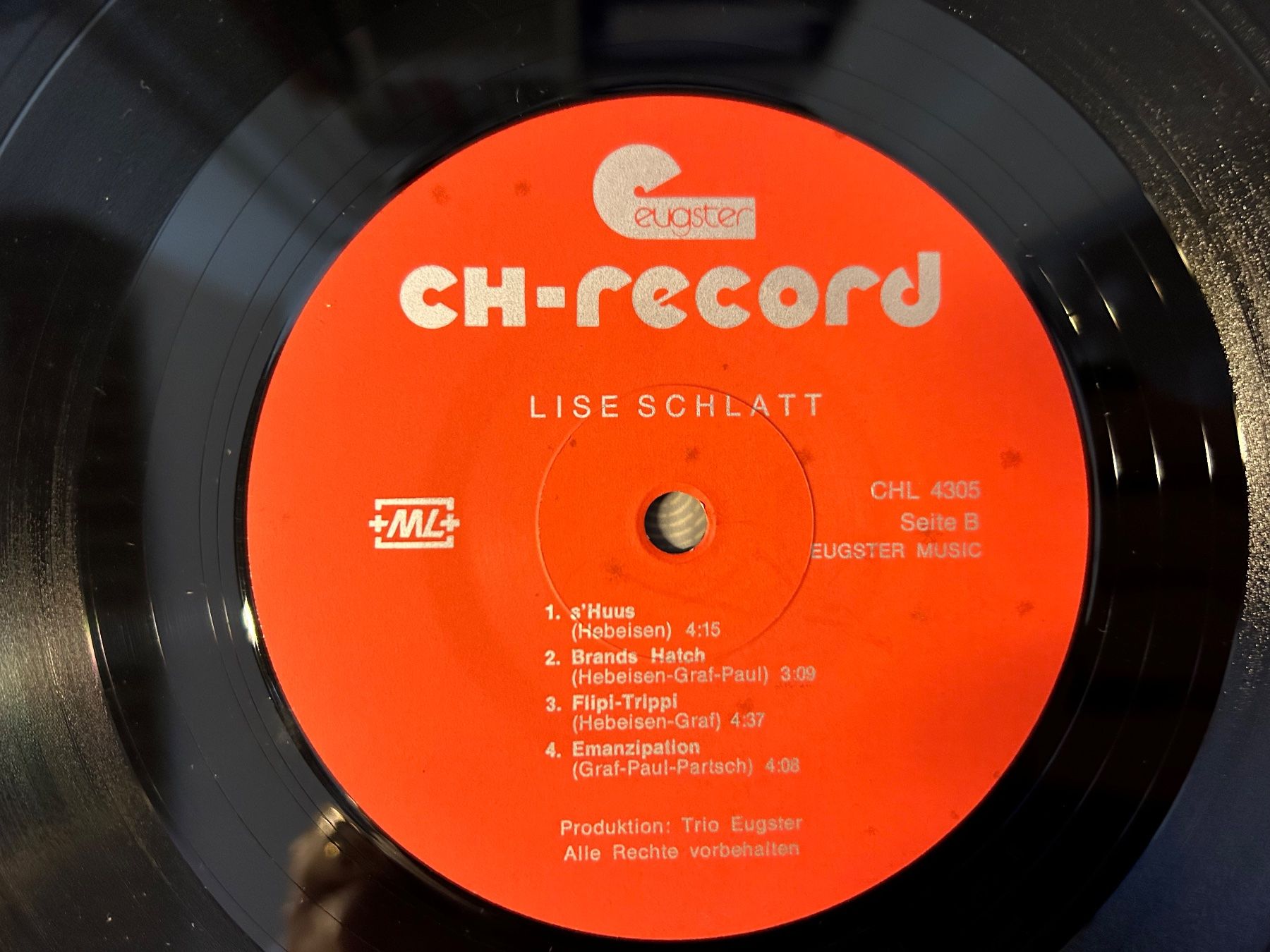 Dischi in vinile: Lise Schlatt - Same (CH - Progrock) – Usato da Aesch BL venduto da BlueMusicRecords 3