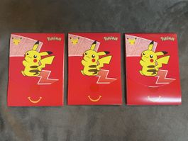 Pokemon  3x McDonald‘s 25th Anniversary Booster DE