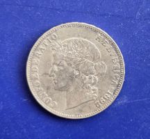 Silber Schweiz 5 Fr. 1892 B