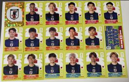 Panini WM 2026 - Japan Set 18 Stk inkl Wappen & Teambild 
