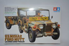 Ford Mutt mit Anhänger US M151A2 , Tamiya 300035130 , 1:35