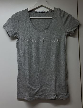 Calvin Klein Jeans T-Shirt grau, Grösse S