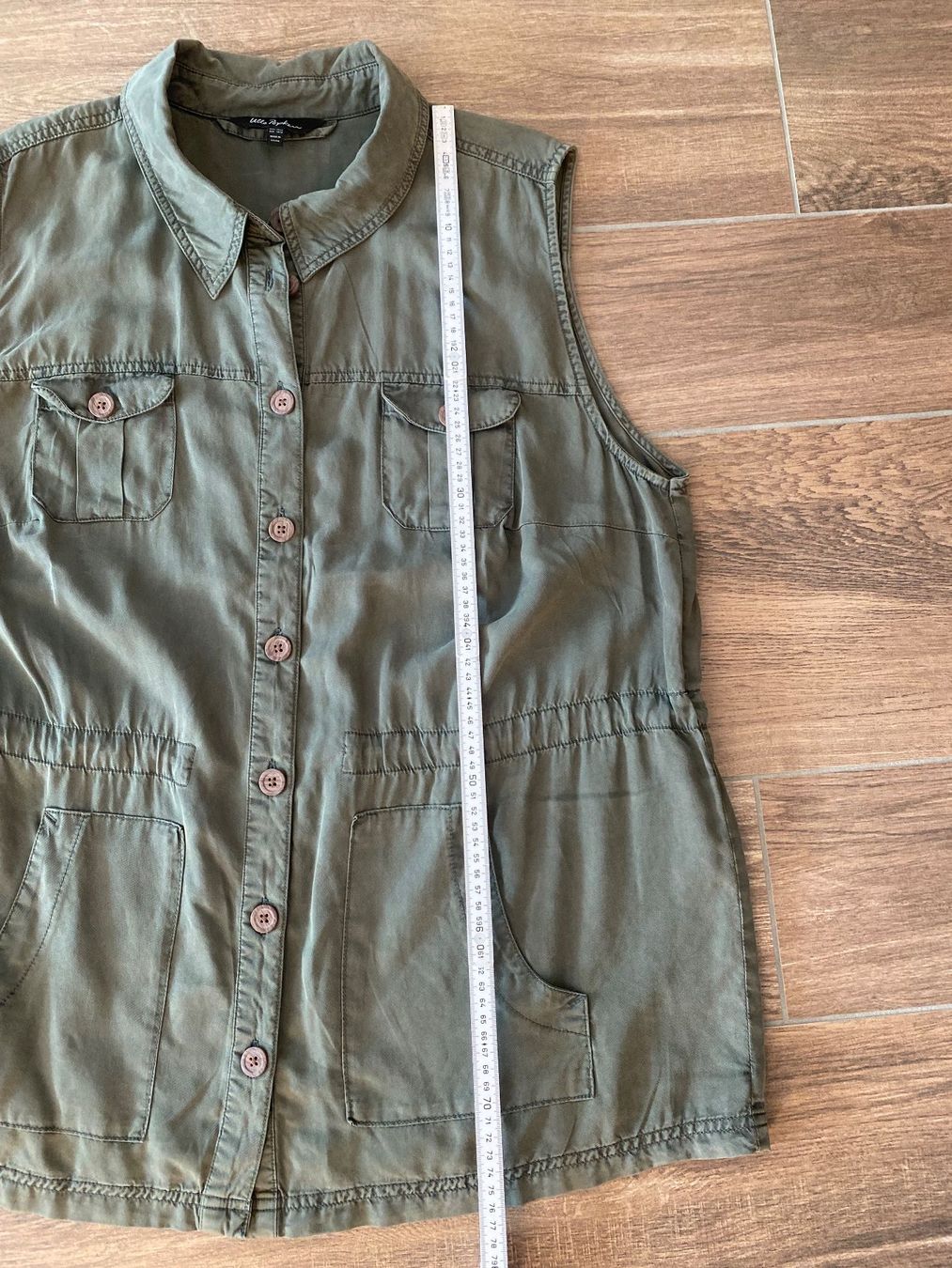 Top: Ulla Popken Weste / Top leicht oliv Gr. 46 / 48 – Nuovo (secondo la descrizione) da Arlesheim venduto da san_w9vr 5