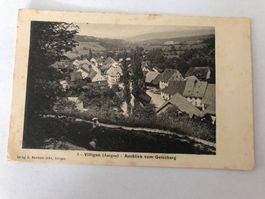Ansichtskarte Villigen (Aargau) Aussicht vom Geissberg antik