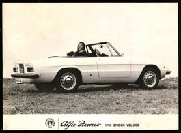 Fotografie Auto Alfa Romeo 1750 Spider V