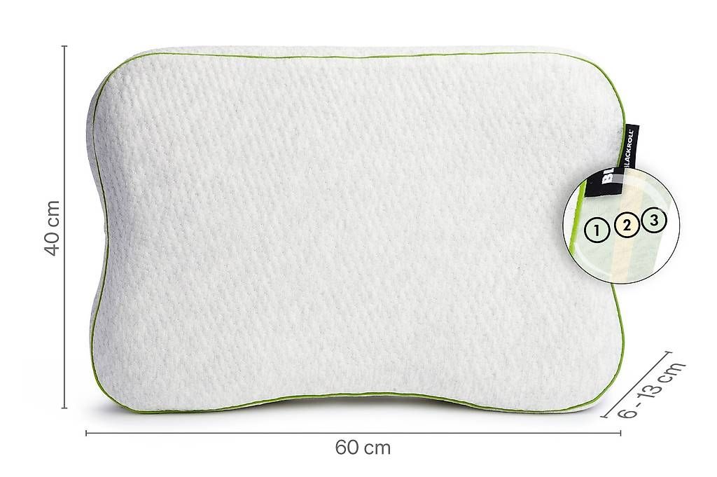 Cuscini: Neues Blackroll Recovery Pillow Plus – Usato da St. Gallen venduto da smileforever