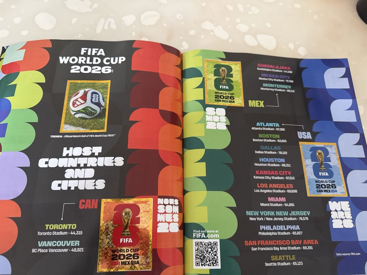 Panini Album: Album Panini FIFA 2026, COMPLET – Nuovo e nell'imballaggio originale da Montreux venduto da luc_w7cx 2