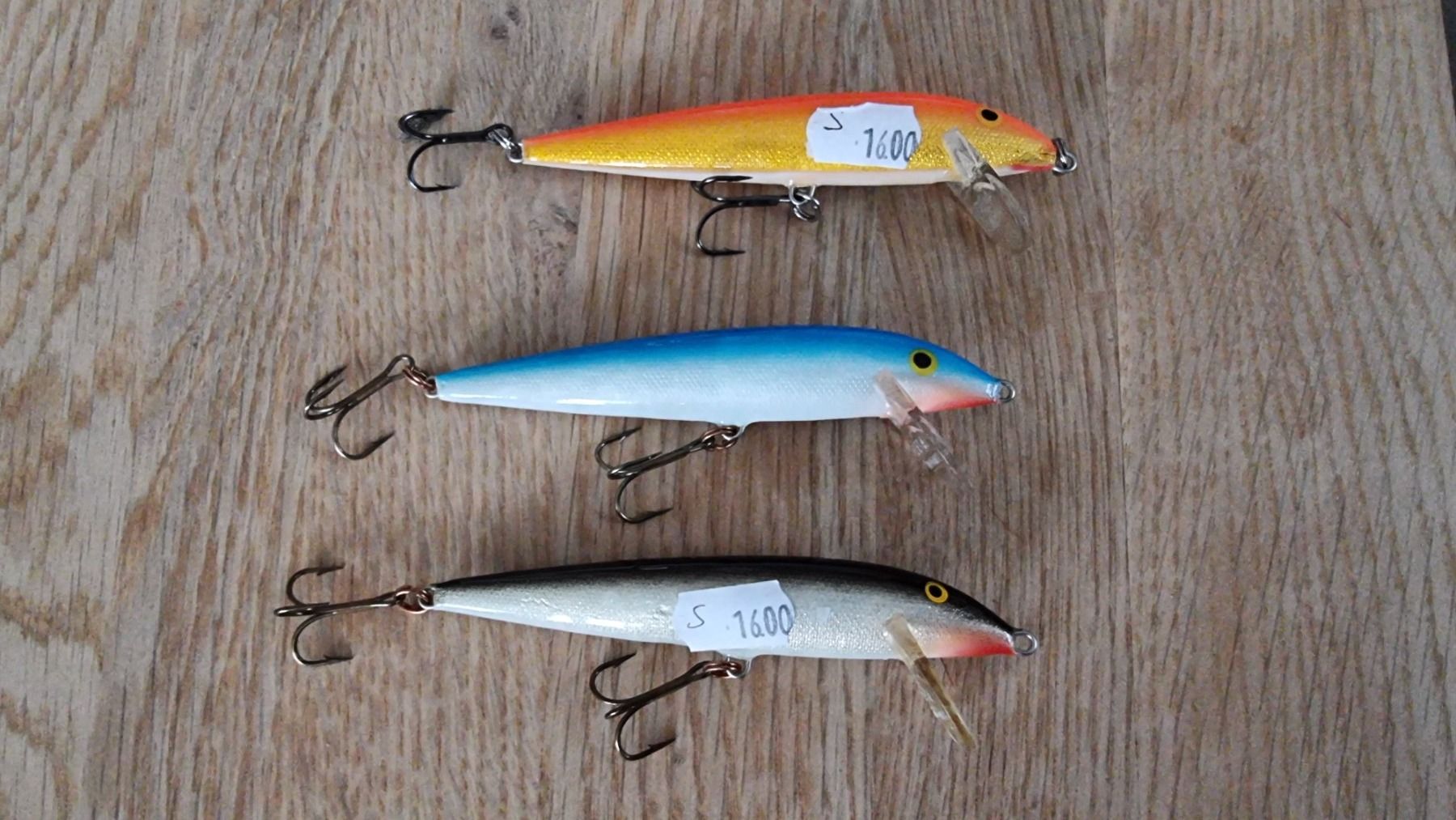 Rapala Esche: Angelköder Wobbler Rapala Countdown Balsa Nr. S36 – Usato da Abtwil SG venduto da Fischerei_Artikel
