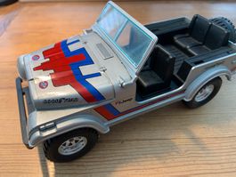 Modellautos Top: Jeep CJ-7 fire hawk   1:24 Bburago