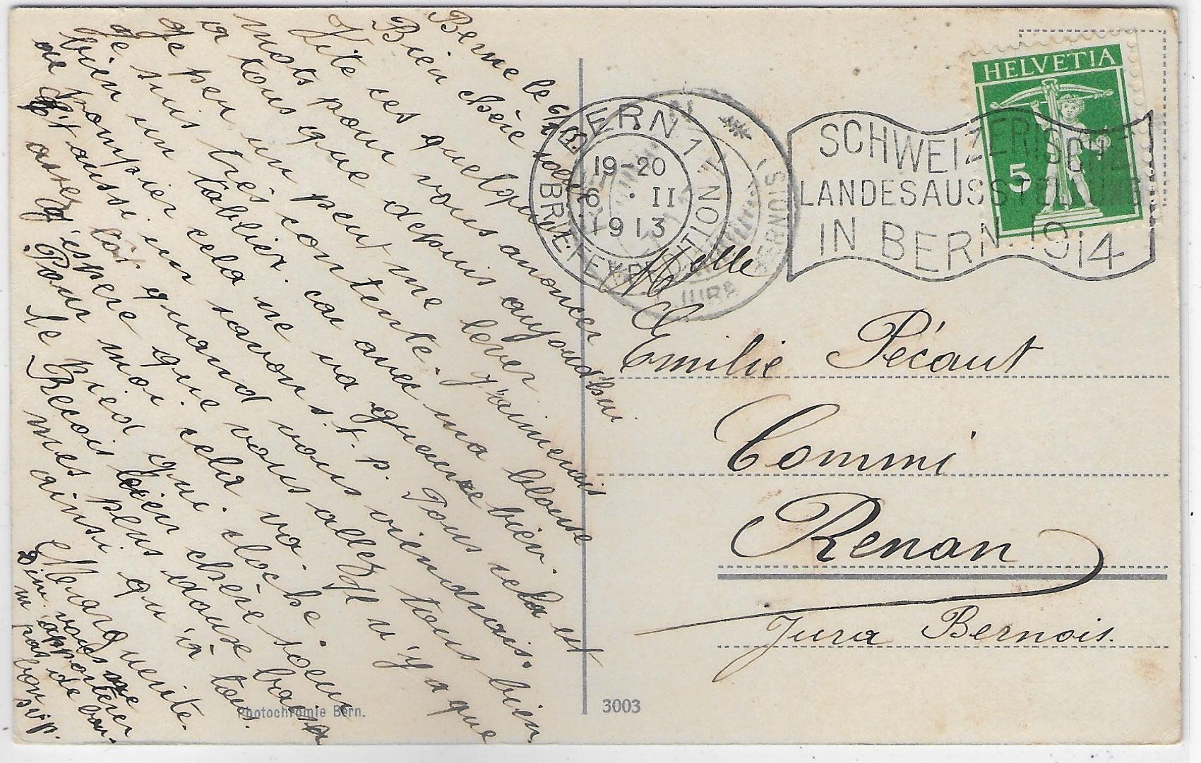 Cartoline postali: Bern - Bärengraben - animee - Litho – Usato da Ettingen venduto da Kartenplanet 1