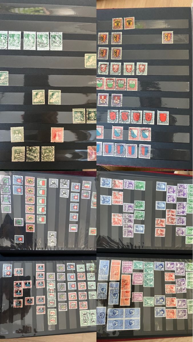 Tutti i francobolli: Grosser Stöberposten Briefmarken Schweiz – Usato da Braunau venduto da Desil2511 4