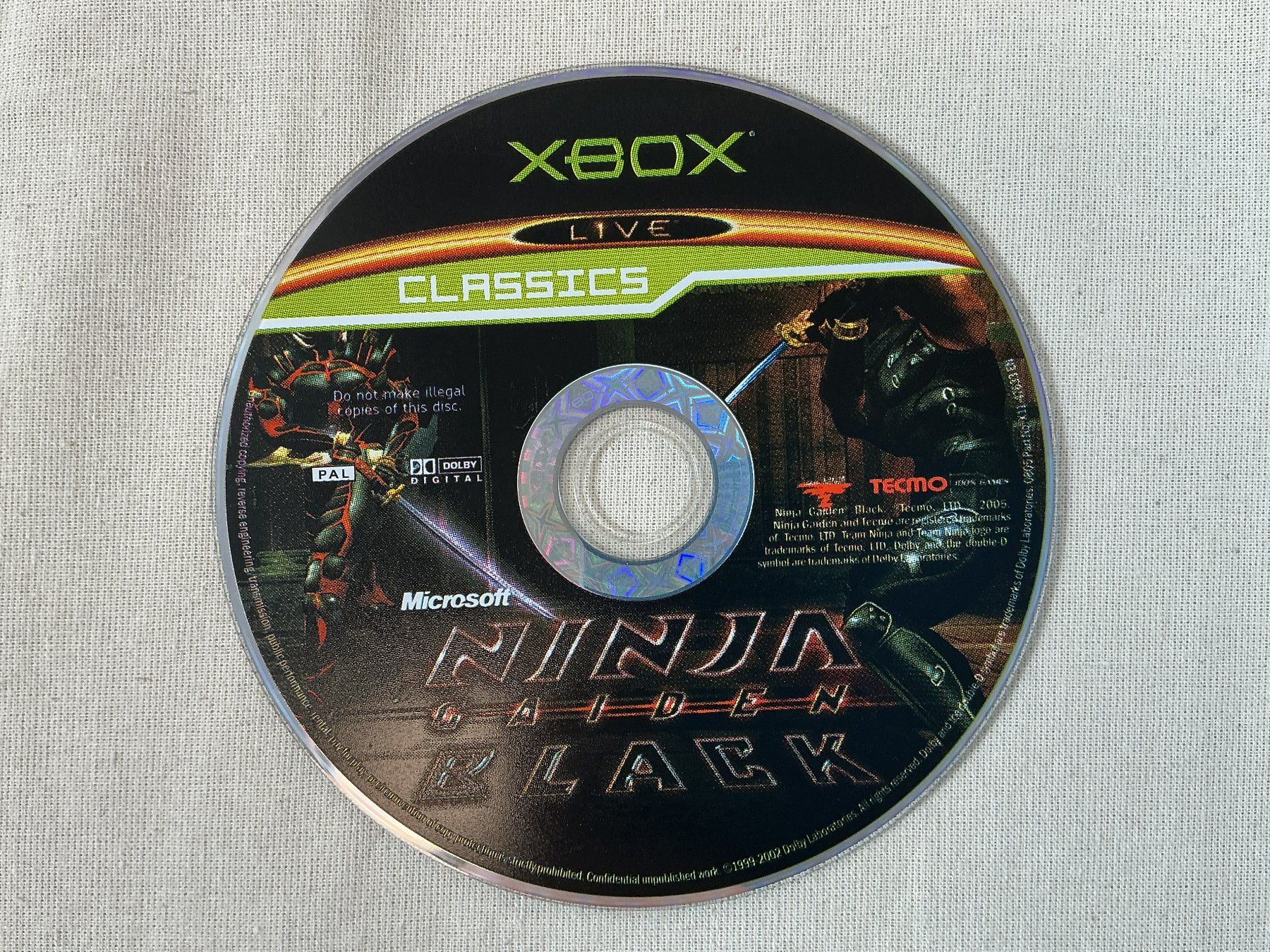 Spiele: XBOX Ninja Gaiden Black Spiel – Gebraucht aus Richterswil von Restwert_Richterswil 1