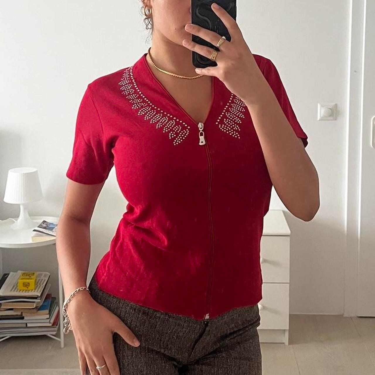 Dolce & Gabbana Top: Rot D&G Oberteil, Gr. M – Usato da Richterswil venduto da sop_zwd9 2