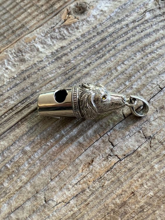 GNOCE Anhänger 925 Sterling Silber – Dackel Mit Weihnachtsmütze, Für Armbänder & Halsketten