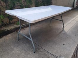 Grosse Klapptisch, Campingtisch 180x75, Gartentisch, Tisch