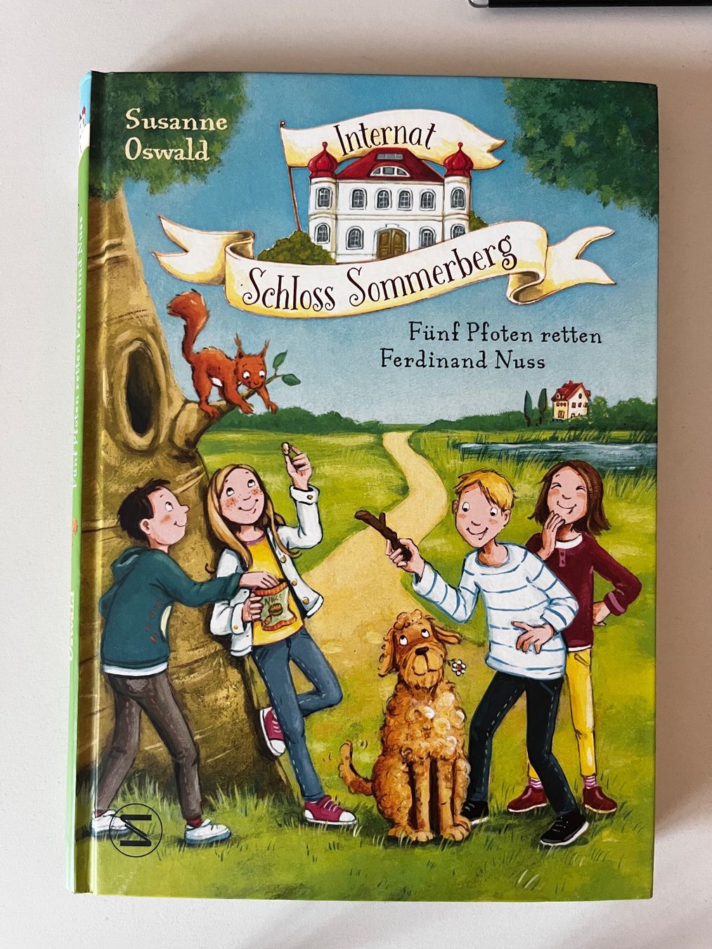 Libri: Internat Schloss Sommerberg Pfoten retten – Usato da Horgen venduto da Hoppelhase11