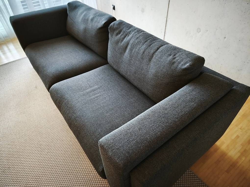 Ikea Sofas: Ikea Nockeby 3er Sofa dunkelgrau – D'occasion à Winterthur par messiha 2