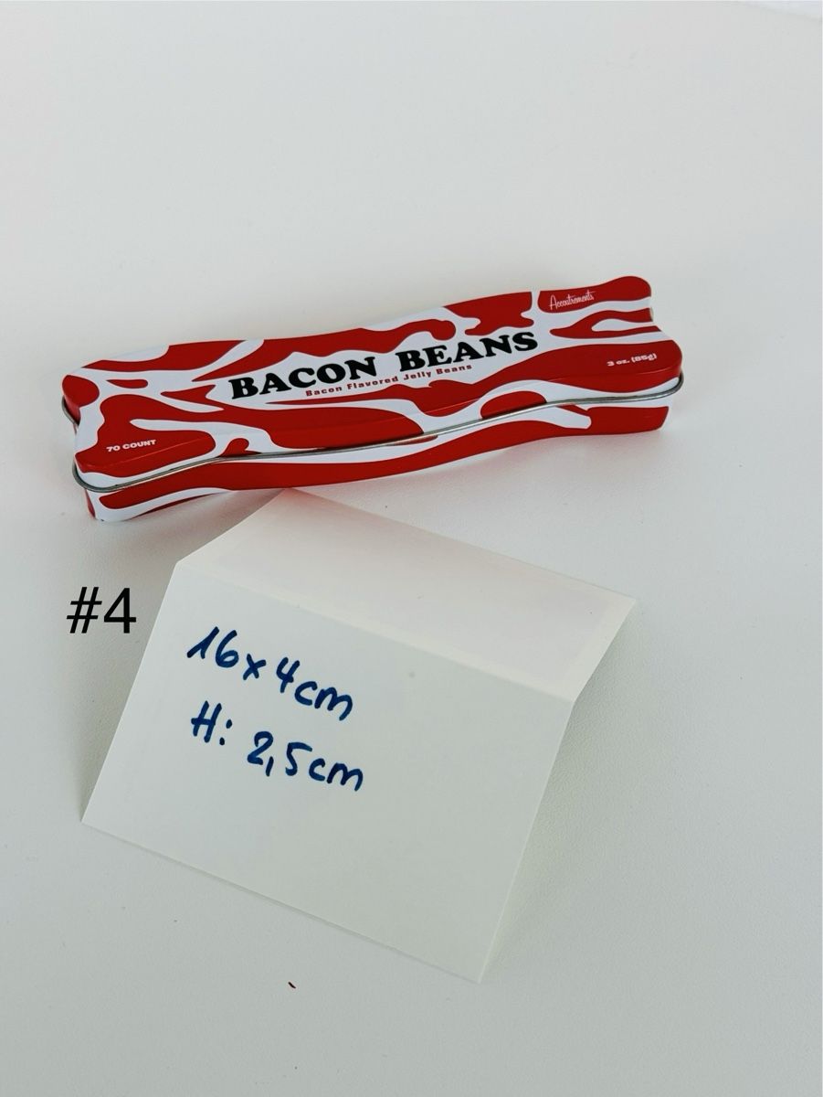 Contenitori & Simili: Backen Blechdose Bacon Beans Aufbewahrung – Usato da Galmiz venduto da ranunkel25