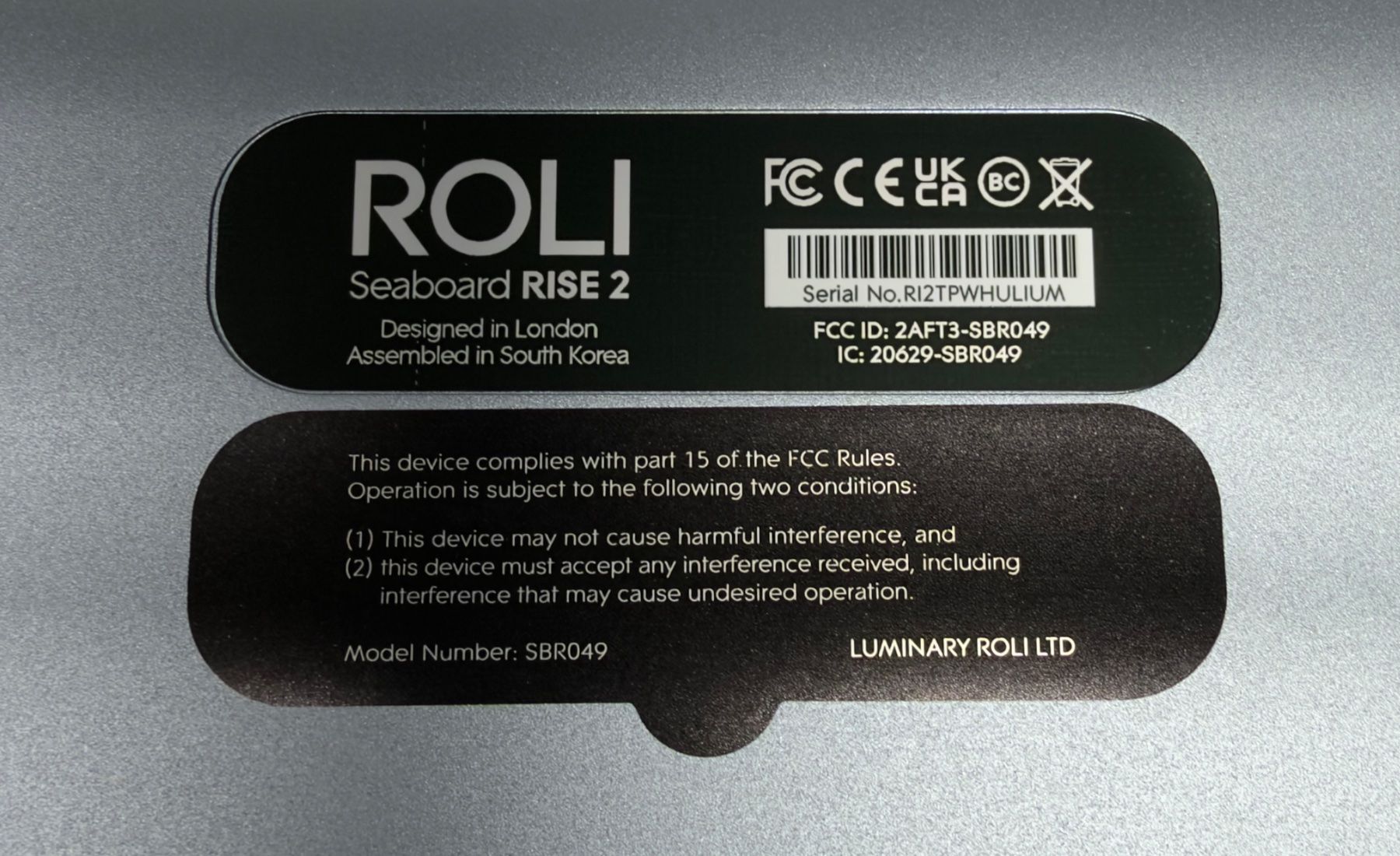 Roli Strumenti musicali: ROLI Seaboard RISE 2 / MPE Controller – Nuovo (secondo la descrizione) da Zürich venduto da PlayTheBlues 2