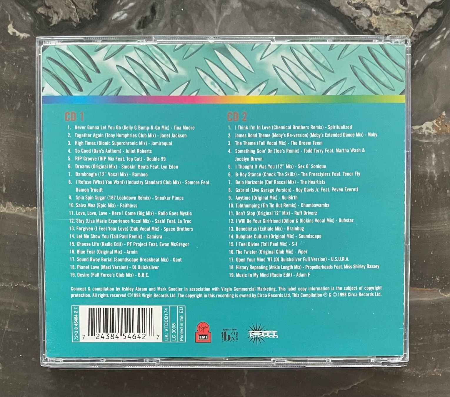 CD: 2 CDs In The MIX 98 - 38 non stop Dance Hit – Usato da Küsnacht ZH venduto da Haus65 1
