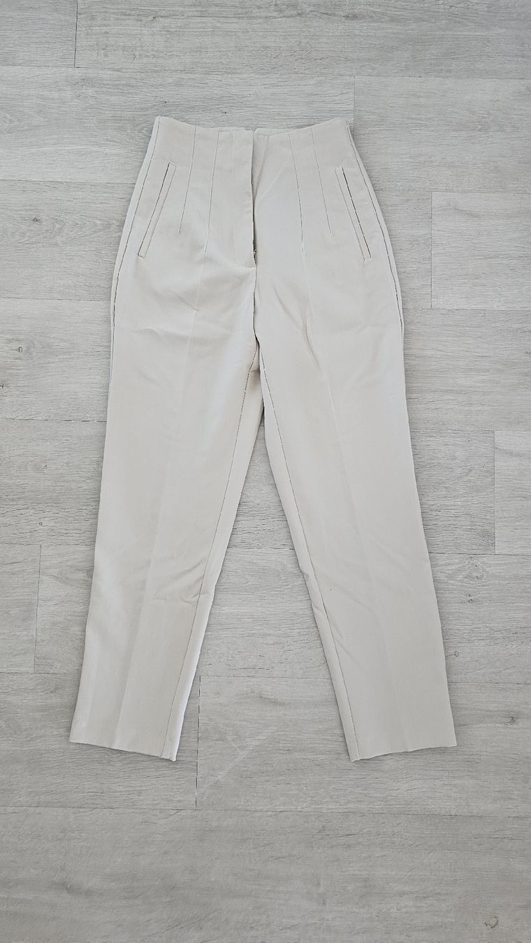 Zara Pantaloni: Zara Hose, beige, gr.M – Nuovo (secondo la descrizione) da Baden venduto da MiaNy