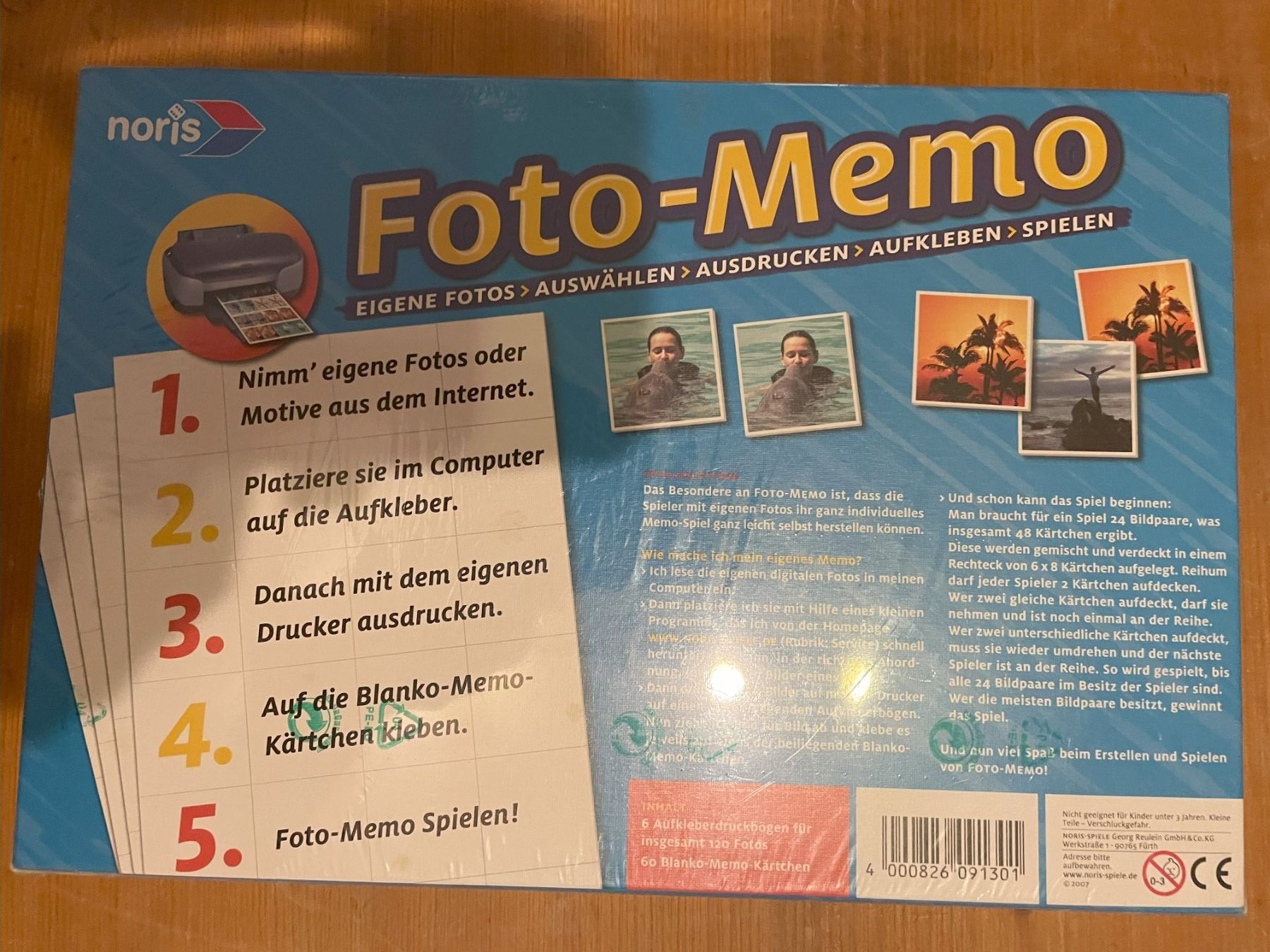 Spiele: Foto-Memo – Neu und originalverpackt aus Pratteln von 66werni 1