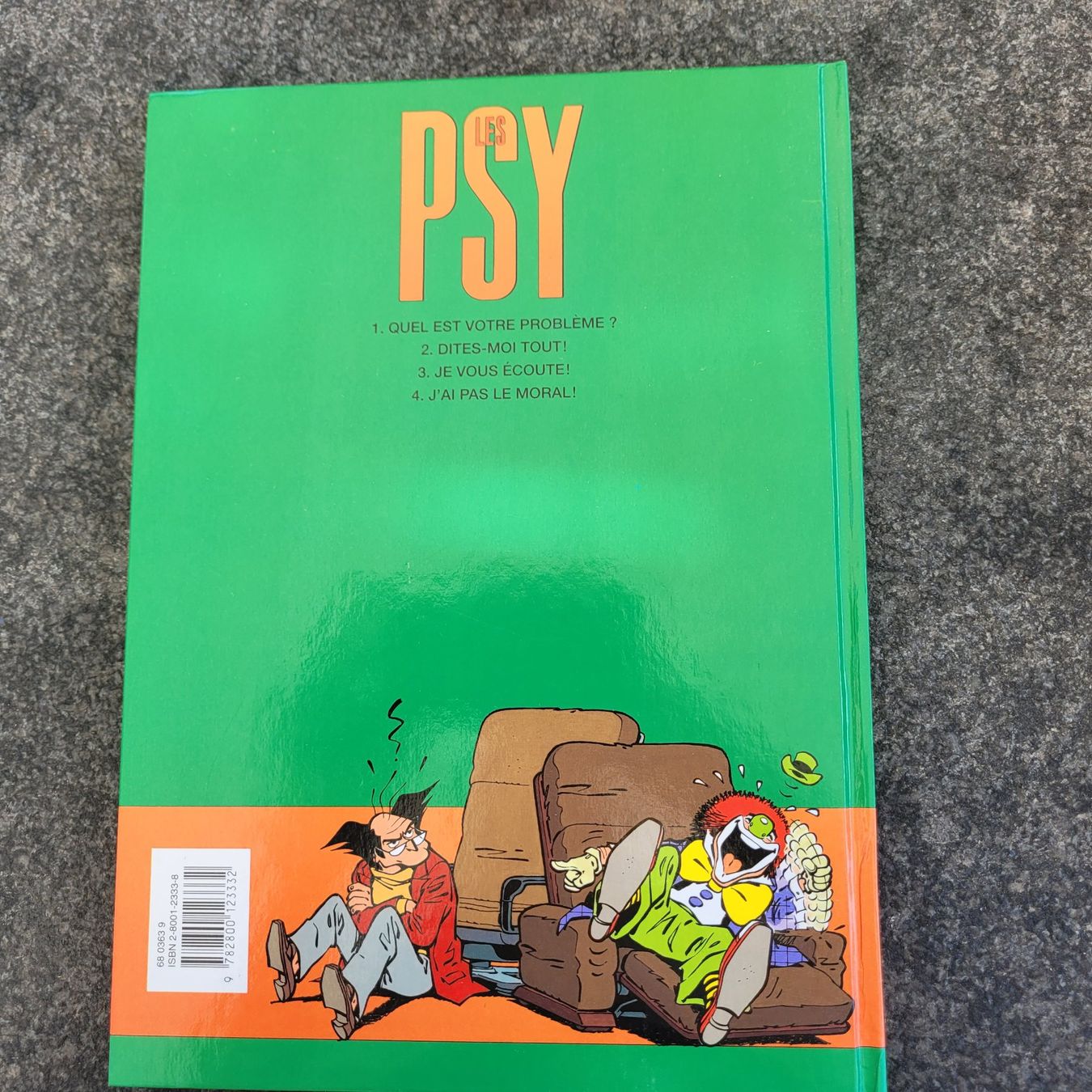 Fumetti: BD EO Les Psy Tome 4. J'ai Pas Le Moral – Usato da Biel/Bienne venduto da Destockweb 4