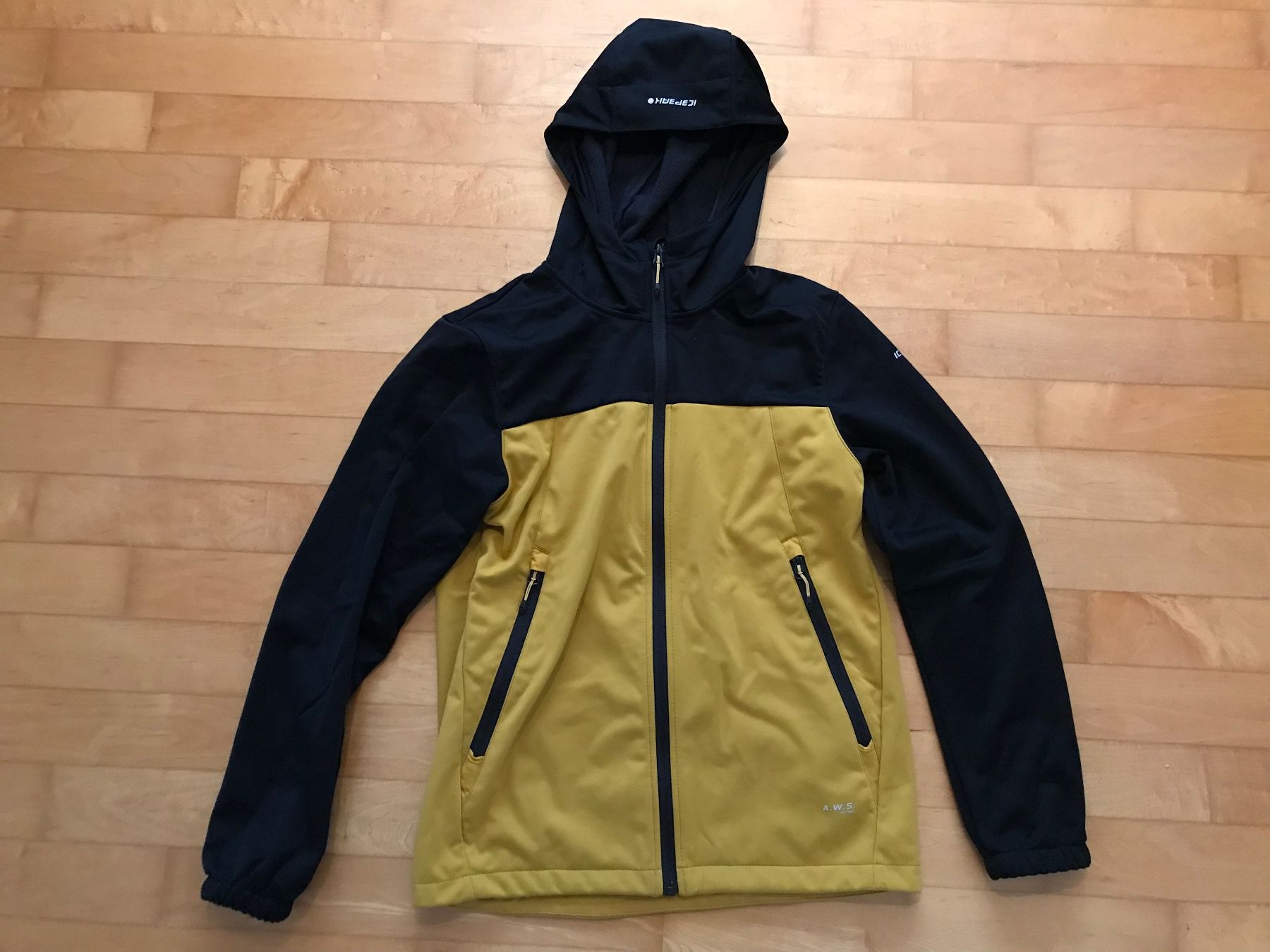 Icepeak Giacche: Icepeak Softshelljacke Jungen Gr.164 schwarz/gelb – Usato da Frauenfeld venduto da falberd