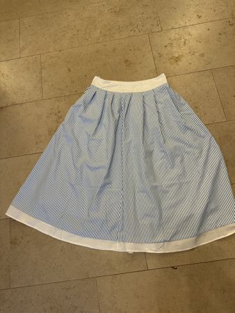 Sommerlicher Rock mit Streifen, Grösse L - NEU