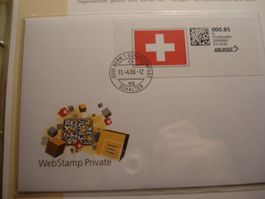 FDC WebStamp Private 2006, mit Beschrieb